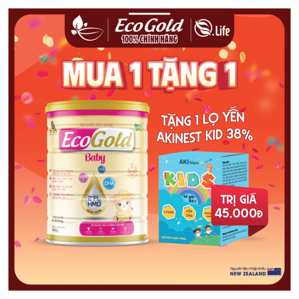 ECOGOLD BABY-800g- Dành cho trẻ (0-12 tháng tuổi) - Hình ảnh 2