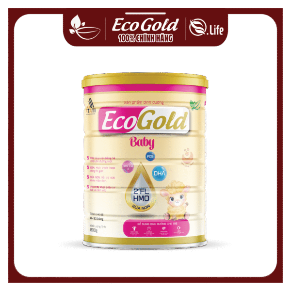 ECOGOLD BABY-800g- Dành cho trẻ (0-12 tháng tuổi)
