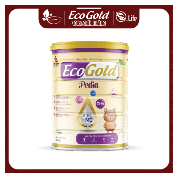 ECOGOLD PEDIA - Sữa cho trẻ từ (1-10 tuổi)