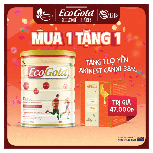 ECOGOLD CANXI-800G-Sữa dành cho người trên 18 tuổi - Hình ảnh 2